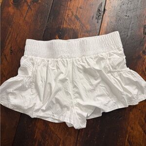 FP Movement by Free People White Athletic Shorts